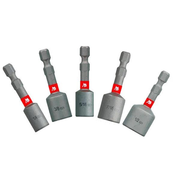 Diablo 1-7/8" Magnetic Nut Driver Assorted Pack