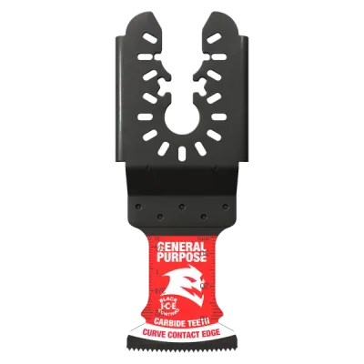 Diablo 1-1/4" AMPED™ Demo Demon™ Universal Fit Carbide Teeth Oscillating Blades for General Purpose Cuts - 3 Pack