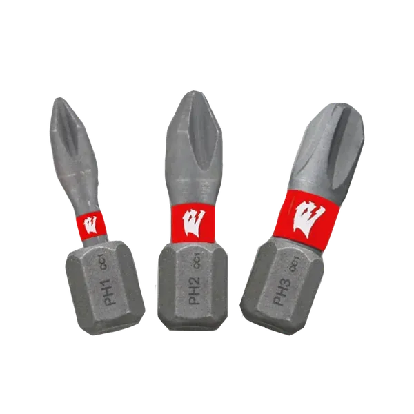Diablo 1" Assorted Phillips Drive Bits