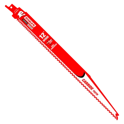 Diablo 12" 5/7TPI Demo Demon™ Carbide Teeth Reciprocating Saw Blade for Nail-Embedded Wood