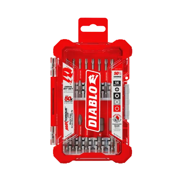 Diablo 14 pc Screwdriving Set