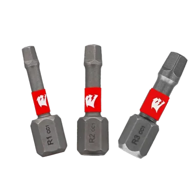 Diablo 1" Assorted Square Drive Bits - 3 Pack