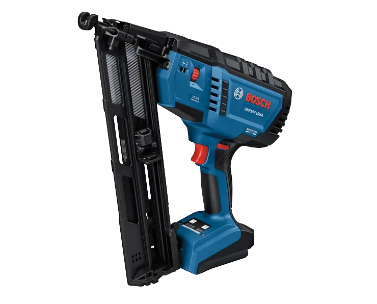 Bosch 18V Brushless 15-Gauge Angled Finish Nailer (Bare Tool)