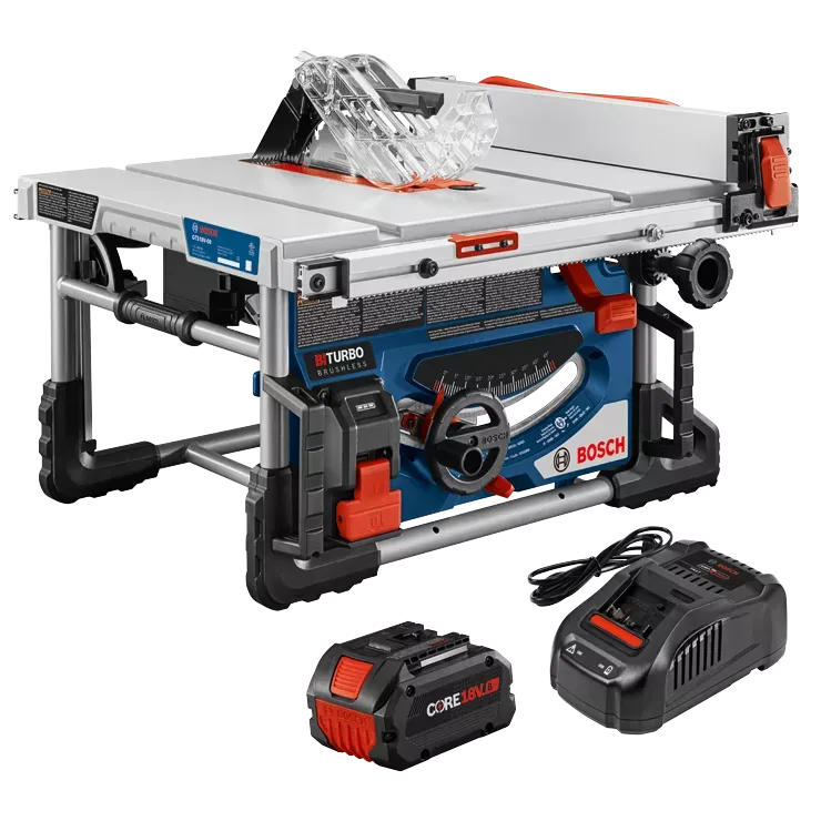 Bosch PROFACTOR™ 18V 8-1/4" Portable Table Saw Kit with CORE18V® 8 Ah High Power Battery