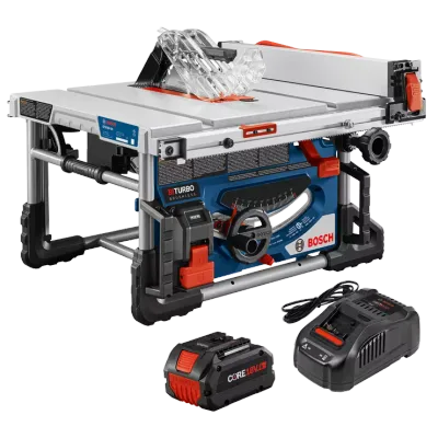 Bosch PROFACTOR™ 18V 8-1/4" Portable Table Saw Kit with CORE18V® 8 Ah High Power Battery