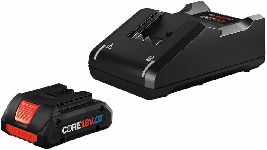 Bosch CORE18V Starter Kit -with 4.0 Ah Compact Battery & Charger