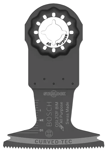 Bosch 2-1/2 In. Starlock® Oscillating Multi Tool Bi-Metal Plunge Cut Blade