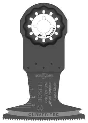Bosch 2-1/2 In. Starlock® Oscillating Multi Tool Bi-Metal Plunge Cut Blade