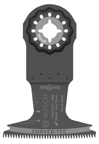 Bosch 2-1/2 In. Starlock® Oscillating Multi Tool Bi-Metal Xtra Clean Plunge Cut Blade