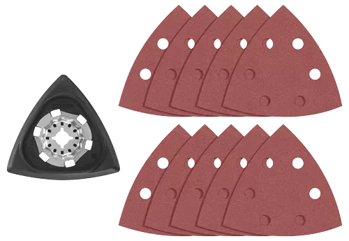 Bosch 11 pc. Starlock® Oscillating Multi-Tool Delta Sanding Pad Kit