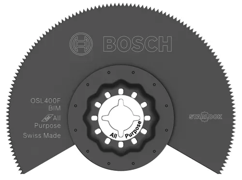 Bosch 4" Starlock® Oscillating Multi Tool Bi-Metal Segmented Saw Blade
