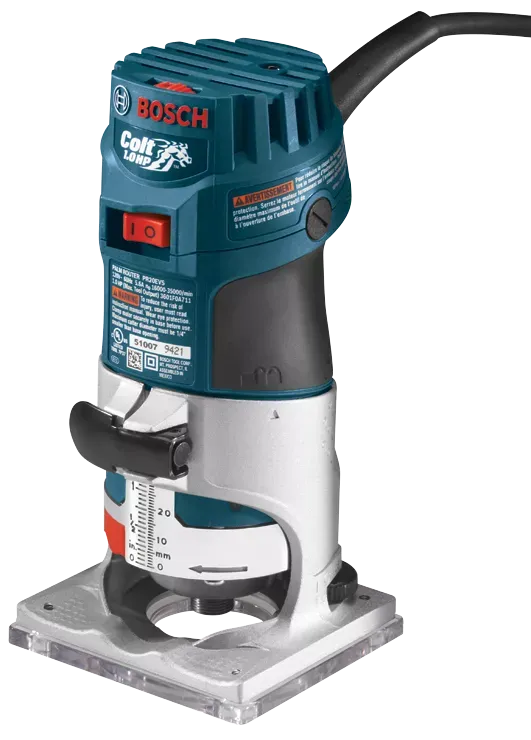 Bosch Colt™ Electronic Variable-Speed Palm Router
