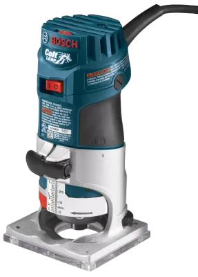 Bosch Colt™ Electronic Variable-Speed Palm Router Bosch Colt™ Electronic Variable-Speed Palm Router