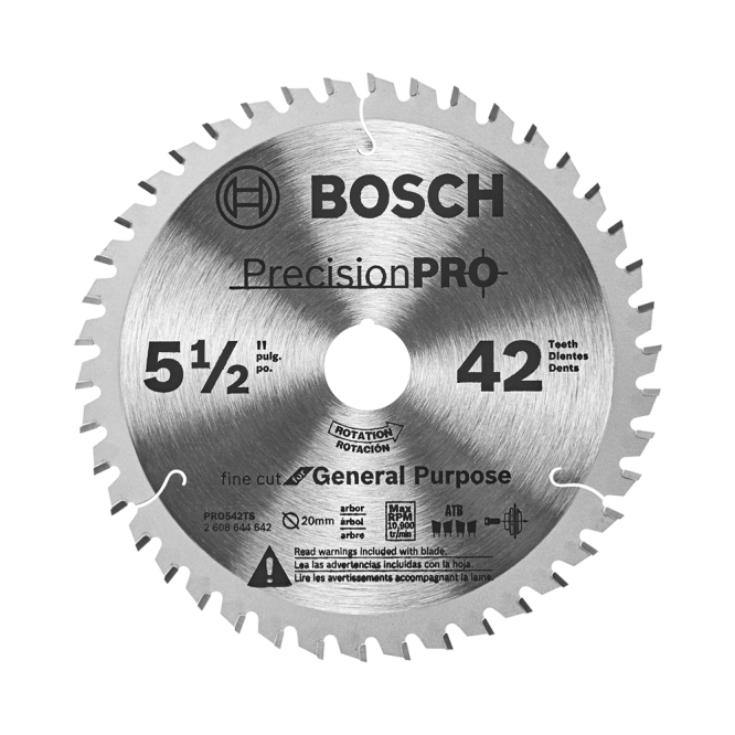 Bosch 5-1/2" 42-Tooth Precision Pro Series Track Saw Blade