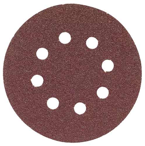 Bosch 5 pieces 80 Grit 5" 8 Hole Hook-and-Loop Sanding Discs