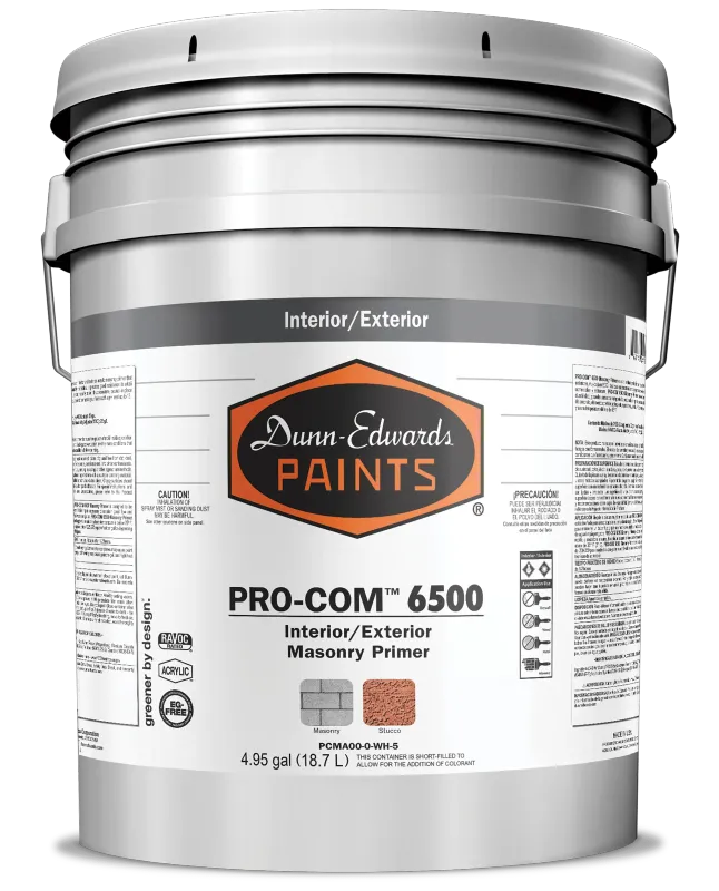 Dunn Edwards PRO-COM® Masonry Interior/Exterior Primer - White