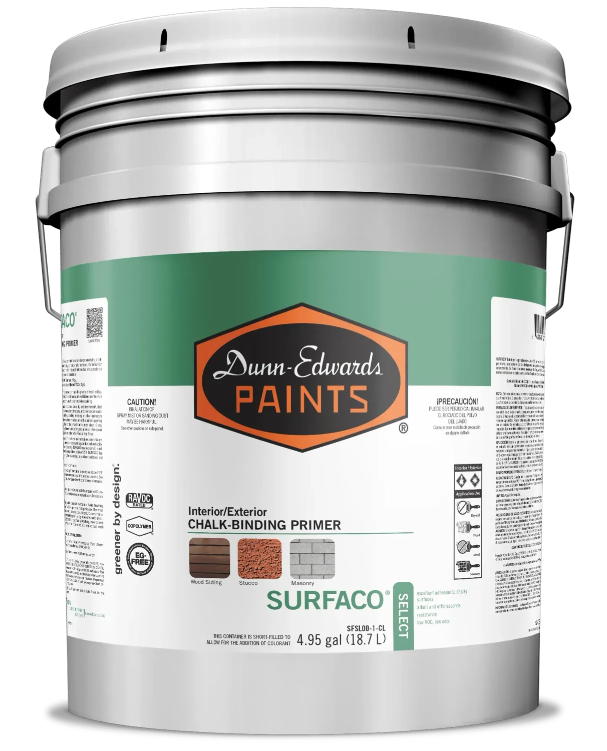 Dunn Edwards SURFACO® Select Interior / Exterior Chalk-Binding Primer