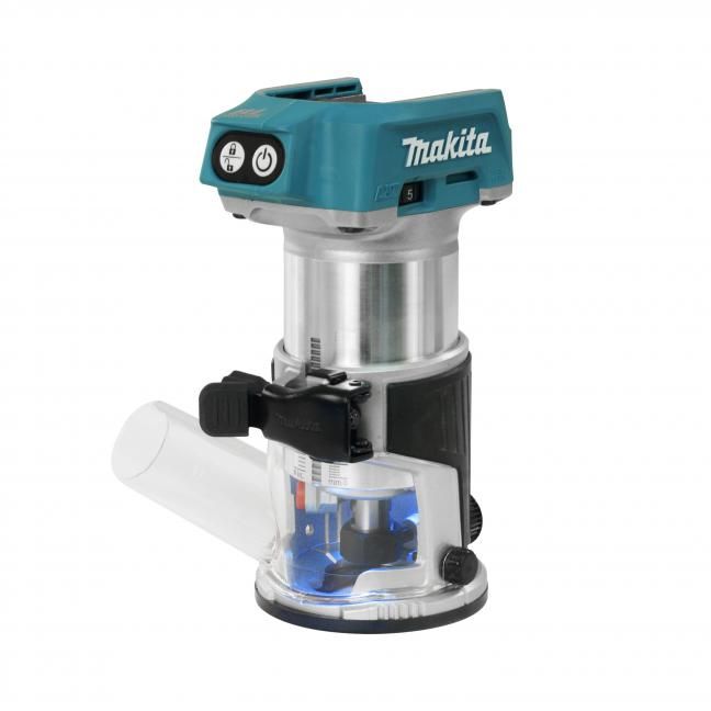 Makita 18V LXT Brushless Router w/Dust Extraction
