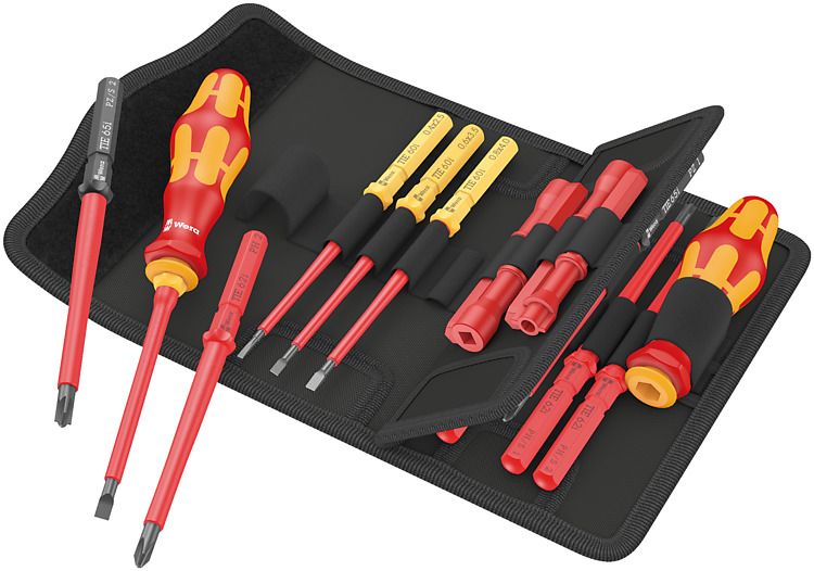 Wera Kraftform Kompakt VDE 18 Universal 2 Tool finder, 18 pieces