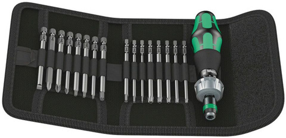 Wera KraftForm KomPakt 60 RA Imperial 17 pc Set