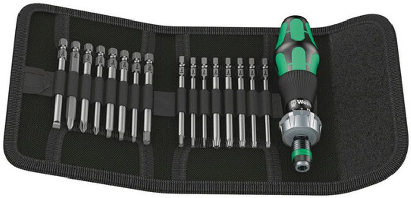 Wera KraftForm KomPakt 60 RA Imperial 17 pc Set