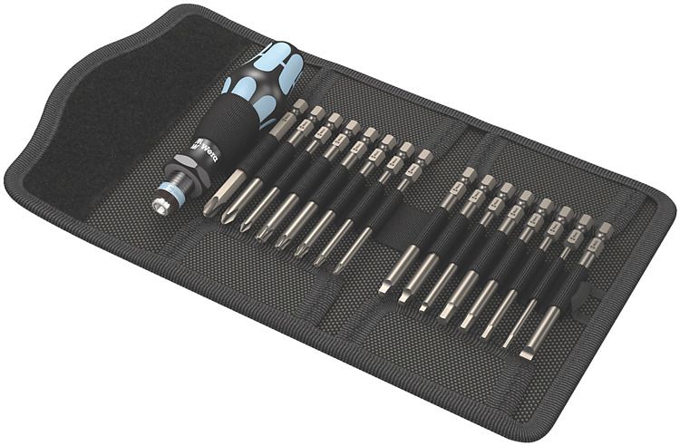 Wera Kraftform Kompakt 60, stainless, Imperial, 17 pieces