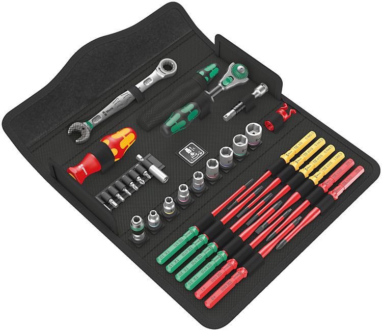 Wera Kraftform Kompakt W Imperial 1 Maintenance, 35 pieces