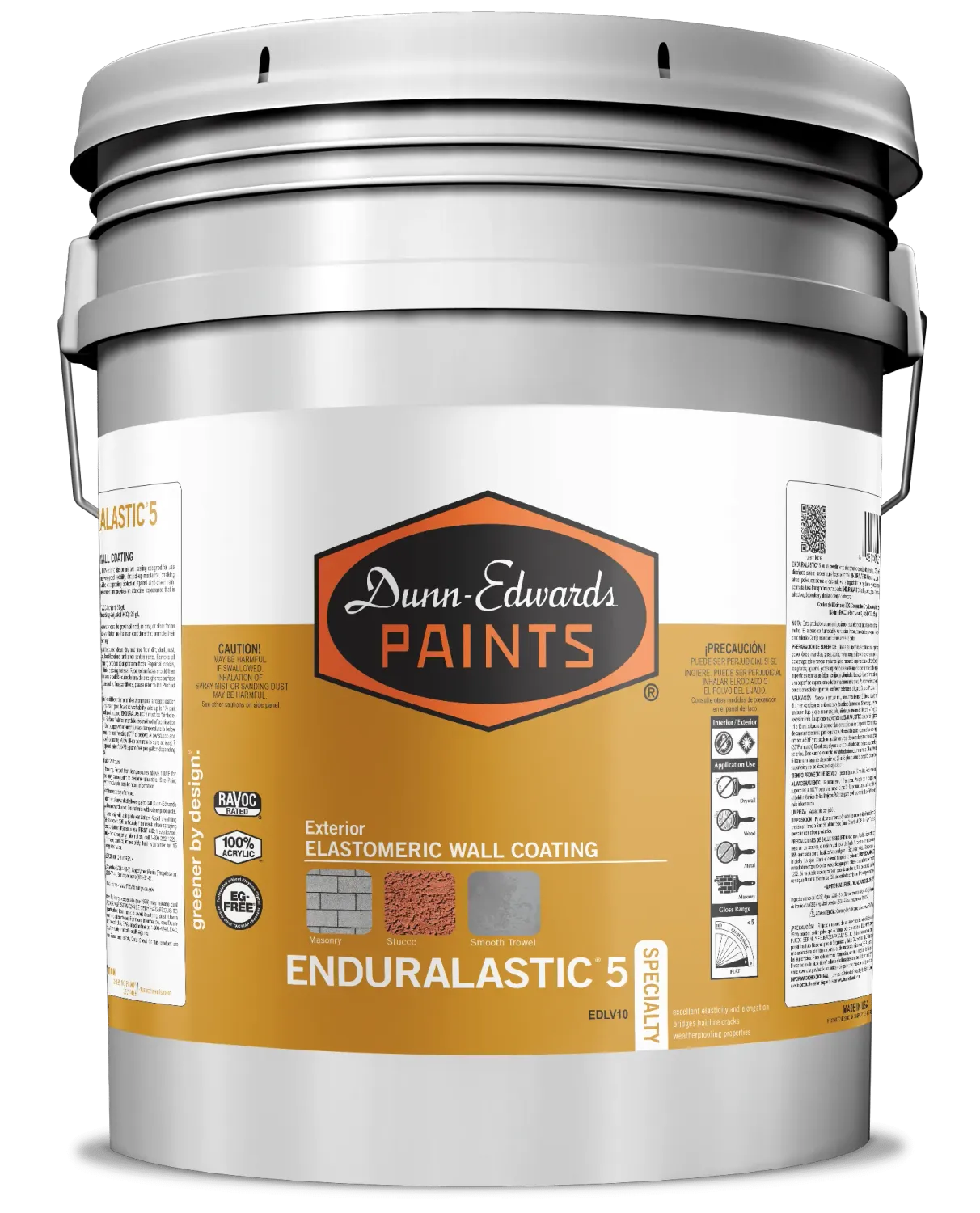 Dunn Edwards ENDURALASTIC® 5 Exterior Elastomeric Wall Coating