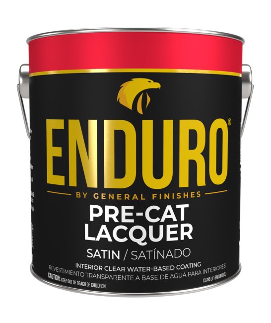 General Finishes Enduro Professional Water-Based Pre-Cat Lacquer