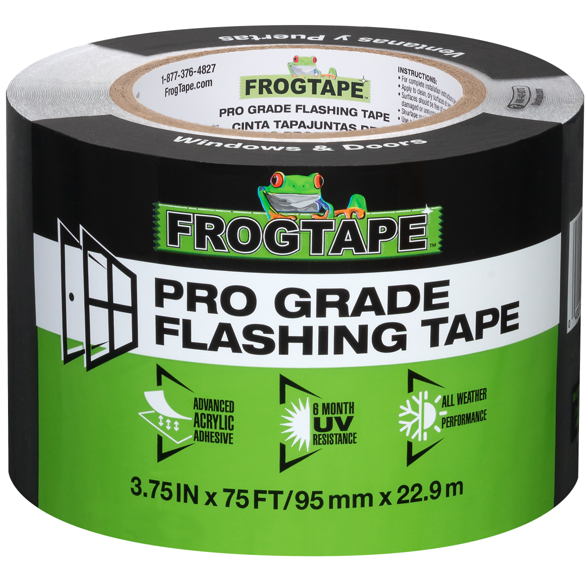 FrogTape® Pro Grade Flashing Tape - 3.75" x 75'