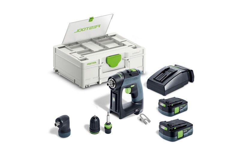 Festool Cordless Drill CXS 12 2,5-Set