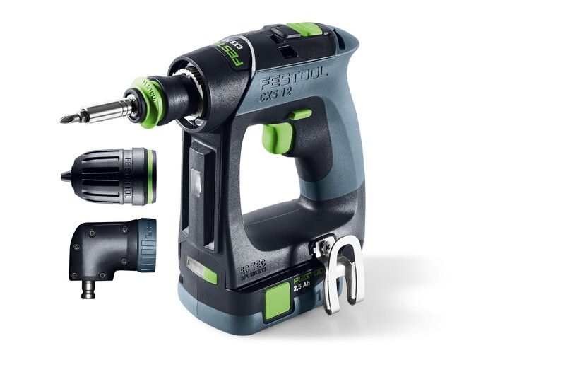 Festool Cordless Drill CXS 12 2,5-Set