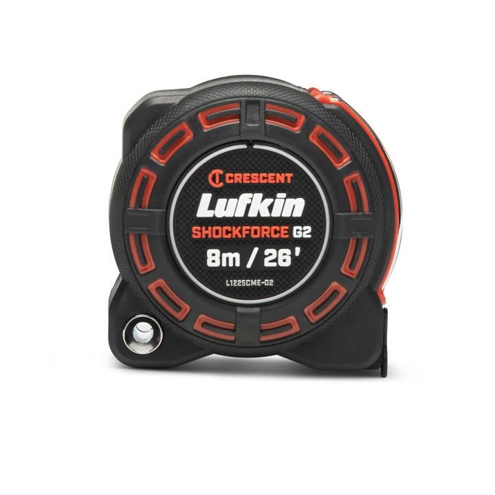 Crescent Lufkin 1-1/4" x 8m/26' Shockforce™ G2 Tape Measure