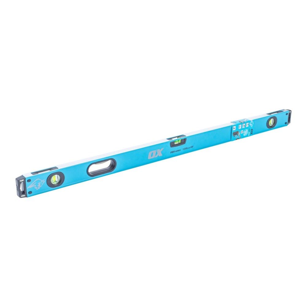 Ox Pro Pro Box Spirit Level – Non Magnetic | 48″ / 1200mm