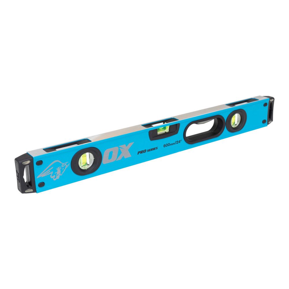 Ox Pro Box Spirit Level – Non Magnetic | 24″ / 600mm