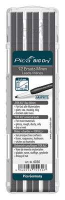 Pica Big Dry Carpenter Leads Refill-Set - Graphite