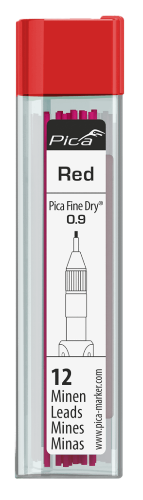 Pica Refills Fine Dry - Red