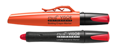 Pica Visor Permanent Building Crayon Marker - Red Pica Visor Permanent Building Crayon Marker - Red