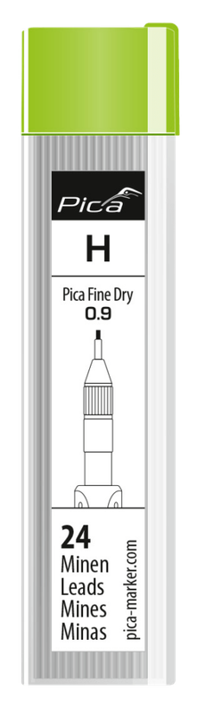 Pica Refills Fine Dry - Graphite H