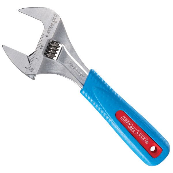 Channel Lock 8WCB 8-inch CODE BLUE® WideAzz® Adjustable Wrench