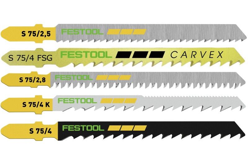 Festool Jigsaw blade set STS-Sort/25 W