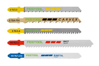 Festool Jigsaw blade set STS-Sort/21 W/P/M
