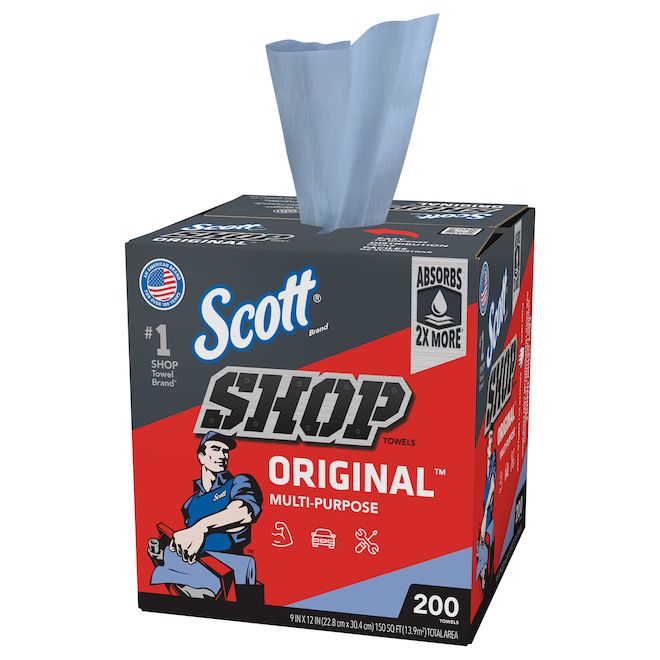 Scott Shop Original Multi-Purpose Towels - 200 Pack