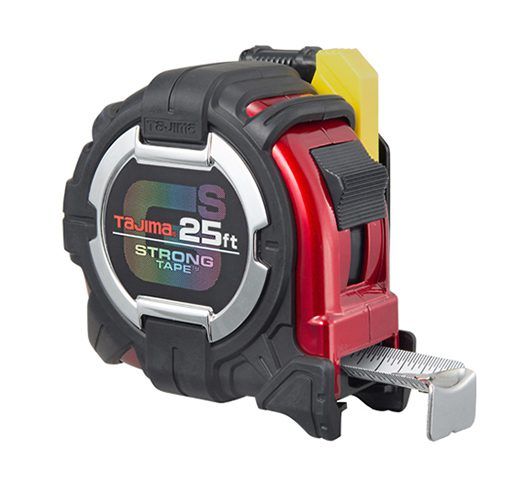 Tajima GS Lock™ Safety Belt Holder™ Measuring Tape - 25'