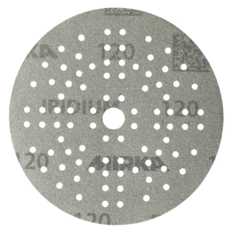 Mirka Iridium 5" Grip, 89H Paper Abrasive