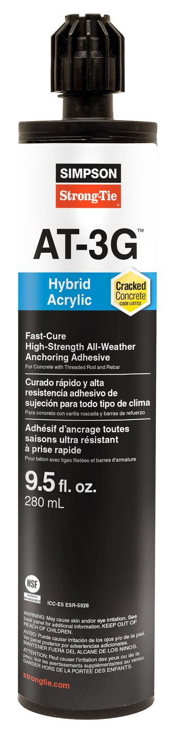 Simpson Strong-Tie AT-3G™ High-Strength Hybrid Acrylic Adhesive