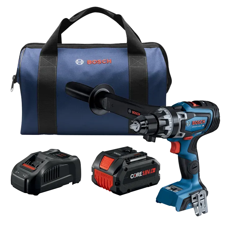 Bosch PROFACTOR™ 18V Connected-Ready 1/2 In. Drill/Driver Kit with (1) CORE18V® 8 Ah High Power Battery