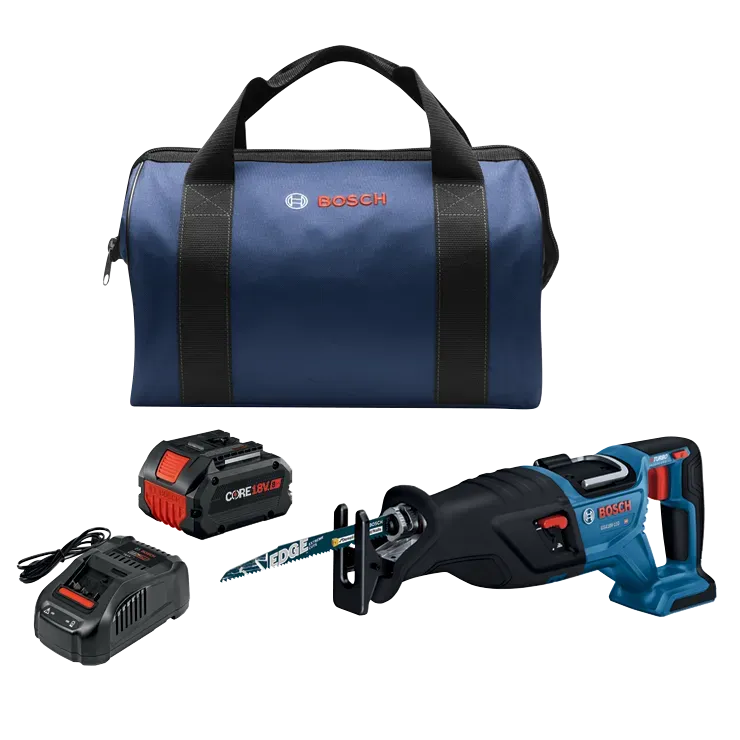 Bosch PROFACTOR™ 18V 1-1/8 In. Reciprocating Saw Kit with (1) CORE18V® 8 Ah High Power Battery