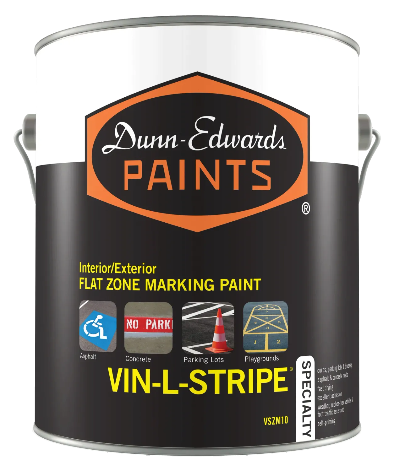 Dunn Edwards Vin-L-Stripe Interior/Exterior Flat Zone Marking Paint