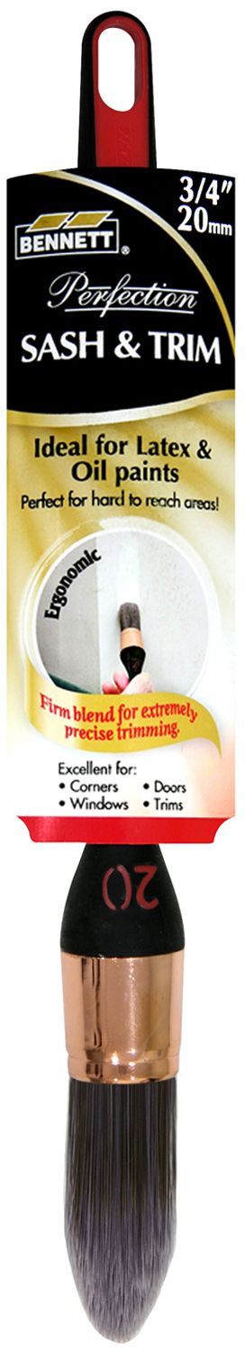 Bennett Round Poly Trim Brush